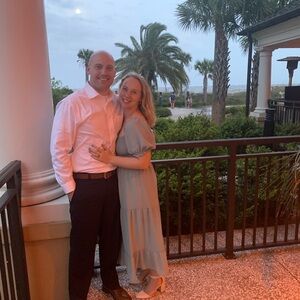 Elegant Light Blue Maxi Dress